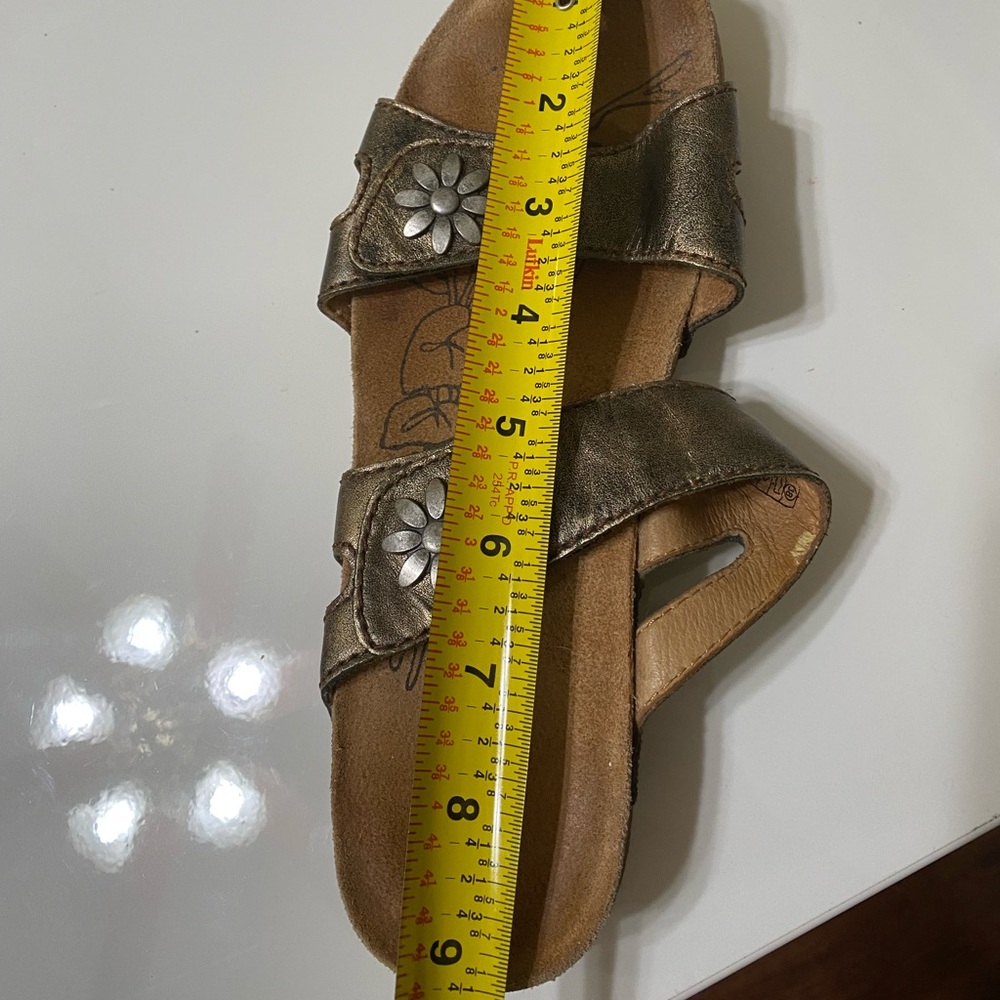 🔴4 for $25🔴 JOSEF SEIBEL Tonga Leather Slide Sandals - Picture 9 of 9